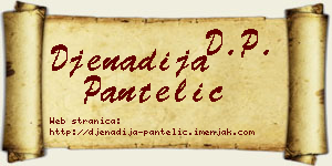Đenadija Pantelić vizit kartica